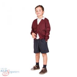Falda Niña Colegial Pliegues con Peto 1114
