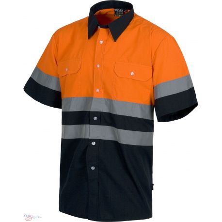 Camisa de Trabajo Alta Visibilidad C3810