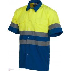 Camisa de Trabajo Alta Visibilidad WORKTEAM C3812