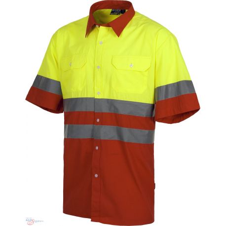 Camisa de Trabajo Alta Visibilidad C3810