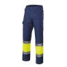 Pantalón de Trabajo Combinado con Alta Visibilidad VELILLA 157