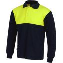 Polo Bicolor Combinado Alta Visibilidad WORKTEAM C3842