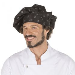 Gorro Cocinero Unisex con Velcro Tapiz 4489