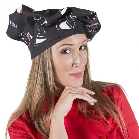 Gorro Cocinero Unisex con Velcro Tapiz 4489