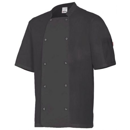 Chaqueta Cocinero de Manga Corta con Botones Automáticos 405205