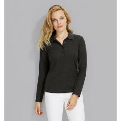 Polo de Manga Larga Mujer SOL´S PODIUM