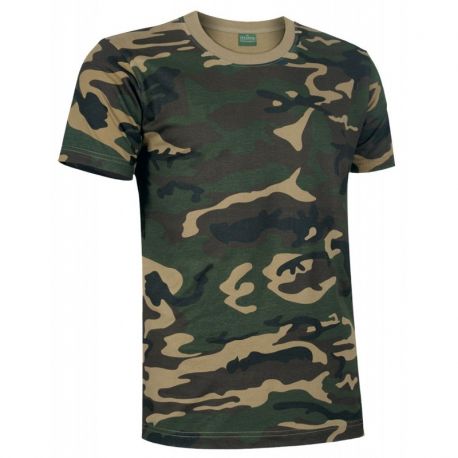 Camiseta de Caza Camuflaje VALENTO JUNGLE