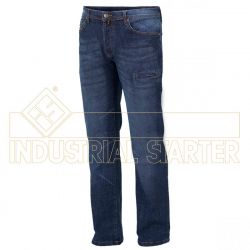 Pantalón Vaquero de Trabajo Tejido Elástico Industrial Starter 8025C