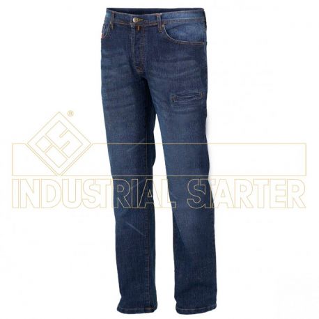 Pantalón Vaquero de Trabajo Tejido Elástico Industrial Starter 8025C