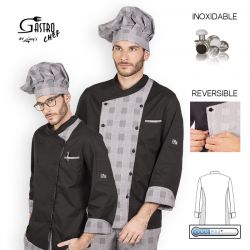 Chaqueta Cocina Gastro Chef Reversible Cronos GARY'S 9325