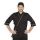 Chaqueta de Cocina Unisex Gastro Chef Poseidón GARY'S 9338 Negro