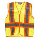 Chaleco de Trabajo Alta Visibilidad WORKTEAM C3623
