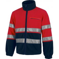 Chaqueta Polar Combinada Alta Visibilidad WORKTEAM C4027