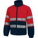 Chaqueta Polar Combinada Alta Visibilidad WORKTEAM C4027