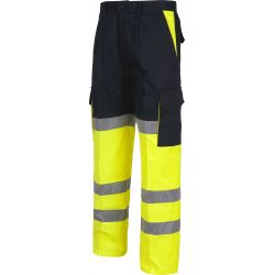 Pantalón Multibolsillos Combi Alta Visibilidad WORKTEAM C3214