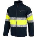 Chaqueta Laboral Workshell Alta Visibilidad WORKTEAM S9520