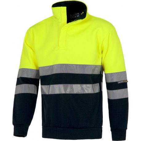 Sudadera Combinada Alta Visibilidad WORKTEAM C3839