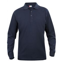 Polo Piqué Classic Hombre de Manga Larga CLIQUE LINCOLN