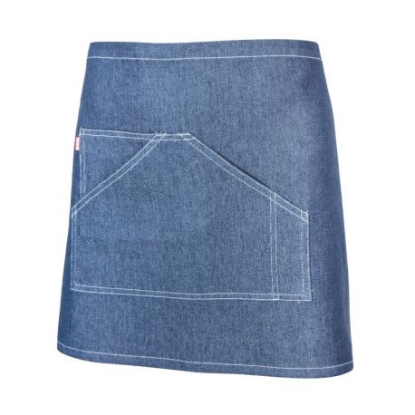 Delantal Denim Corto Elástico VELILLA 404206