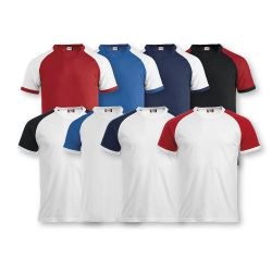 Camiseta Bicolor 100% Algodón RAGLAN-T CLIQUE 29326