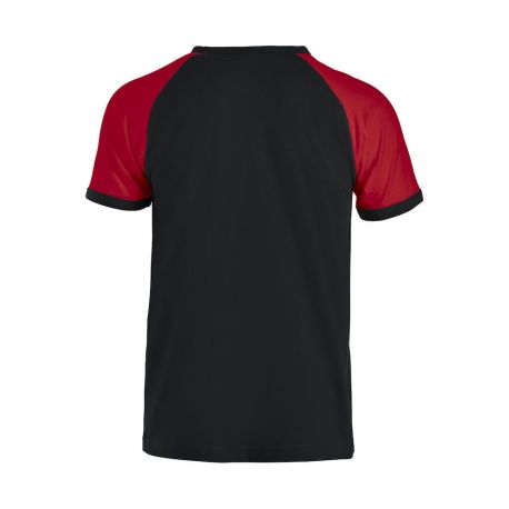 Camiseta Bicolor 100% Algodón RAGLAN-T CLIQUE