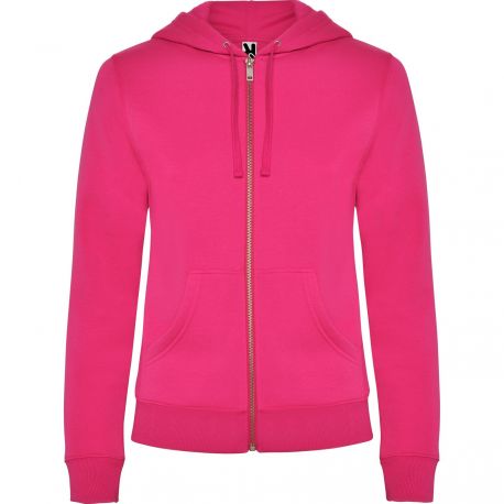 Sudadera Woman con capucha y cremallera VELETA 6425