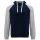 Sudadera bicolor unisex ROLY BADET 1058