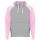 Sudadera bicolor unisex ROLY BADET 1058