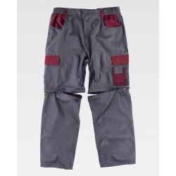 Pantalón Multibolsillos Combi WORKTEAM WF1850