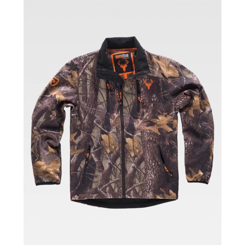 Chaqueta workshell de caza y pesca S8600 Hunterteam