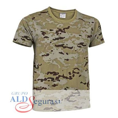 Camiseta Estampado Camuflaje SOLDIER