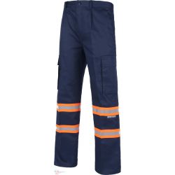 Pantalón Combinado Alta Visibilidad con Cintas Reflectantes WORKTEAM B1436