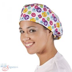 Gorros Sanitaria Elástica Estrellas 4474