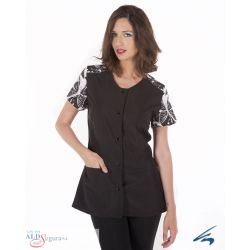 Blusa de peluqueria S/Mangas 5505