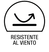 resistente al viento