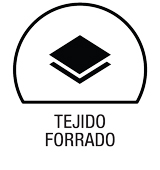 tejido forrado